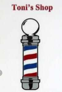 Toni's Barbershop logo
